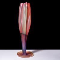 Large Danny Perkins Glass Sculpture , Vessel, 47H - Sold for $2,432 on 05-18-2024 (Lot 312).jpg